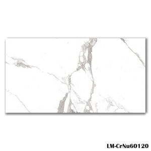 LM-CrNu60120 White Marble Effect Tile 60x120cm - Blackburn Tile Centre - Best Tiles Manufacturer in U. K.