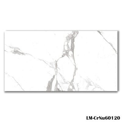 LM-CrNu60120 White Marble Effect Tile 60x120cm - Bathroom Tiles - Blackburn Tile Centre - Best Tiles Manufacturer in U. K.
