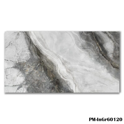 PM-InGr60120 Grey Marble Effect Tile 60x120cm - Bathroom Tiles - Blackburn Tile Centre - Best Tiles Manufacturer in U. K.