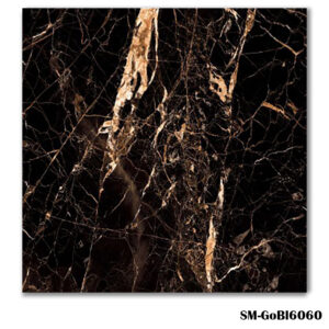 SM-GoBl6060 Black Marble Effect Tile 60x60cm - Blackburn Tile Centre - Best Tiles Manufacturer in U. K.