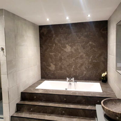 Brown Slate Effect Bathroom 31x56cm Tiles - Bathrooms - Blackburn Tile Centre - Best Tiles Manufacturer in U. K.
