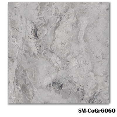 SM-CoGr6060 Grey Marble Effect Tile 60x60cm - Bathroom Tiles - Blackburn Tile Centre - Best Tiles Manufacturer in U. K.