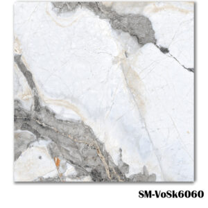 SM-VoSk6060 Grey Marble Effect Tile 60x60cm - Blackburn Tile Centre - Best Tiles Manufacturer in U. K.
