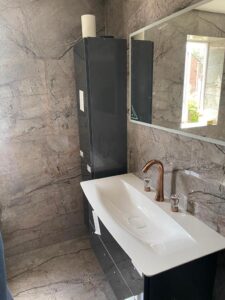 Brown Marble Effect Bathroom 60x120cm Tiles - Blackburn Tile Centre - Best Tiles Manufacturer in U. K.