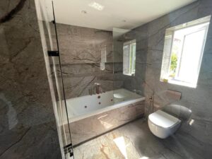 Brown Marble Effect Bathroom 60x120cm Tiles - Blackburn Tile Centre - Best Tiles Manufacturer in U. K.